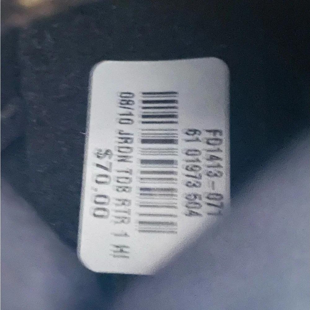 JORDAN 1 RETRO HIGH OG (TD) 5c
BLACK/METALLIC GOLD-SAIL
NOIR/VOILE/OR METALLIQUE - Picture 6 of 8